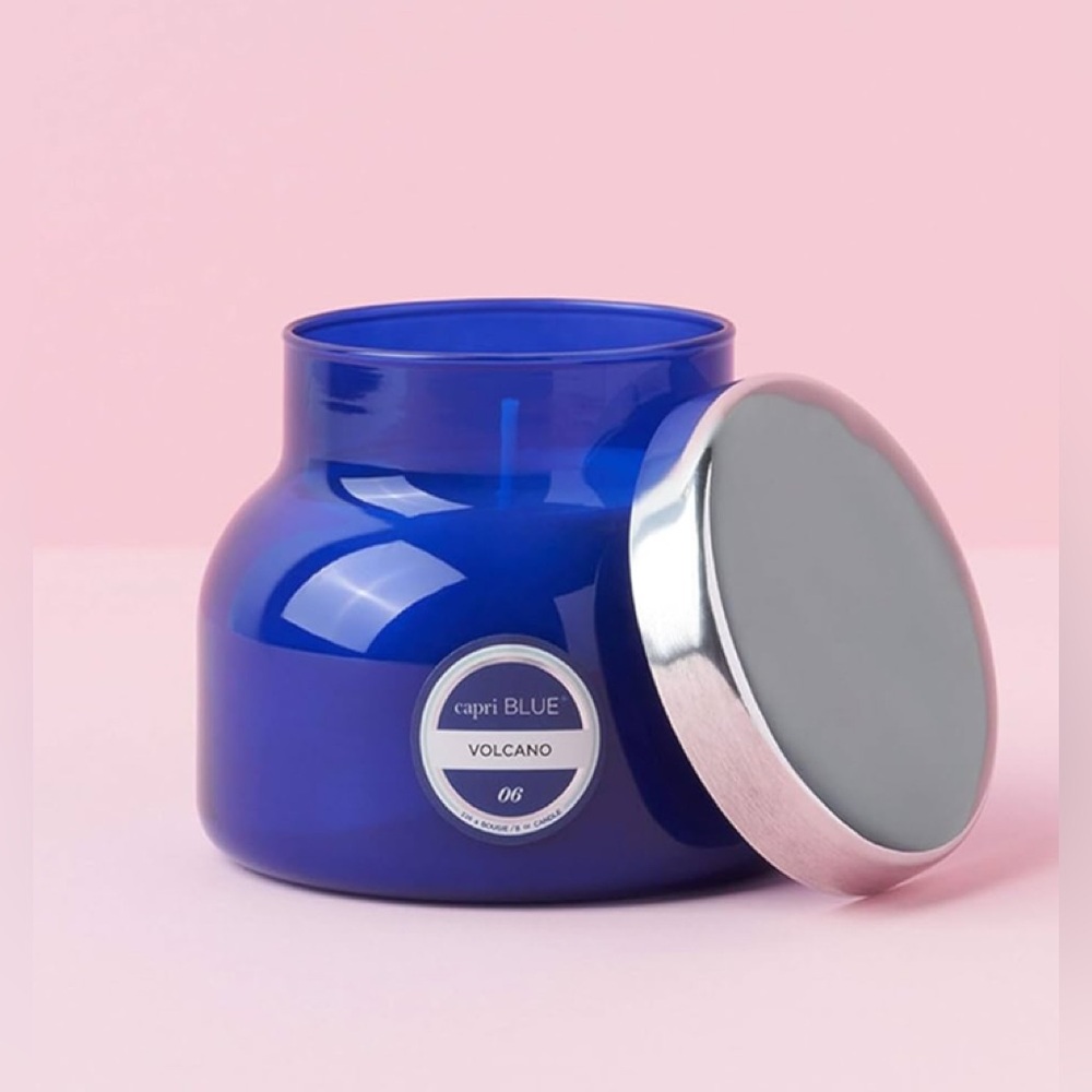 Capri Blue Volcano Scented Candles - Luxury Glass Jar Candles (8 oz)